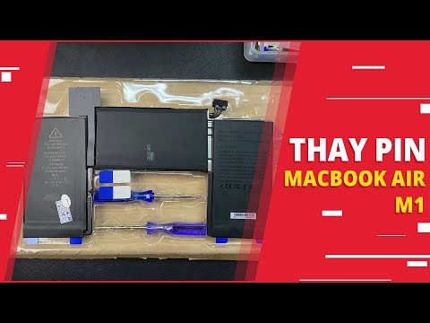 Thay pin Macbook Air M1 – Tặng cả dụng cụ tự thay, quá ngon