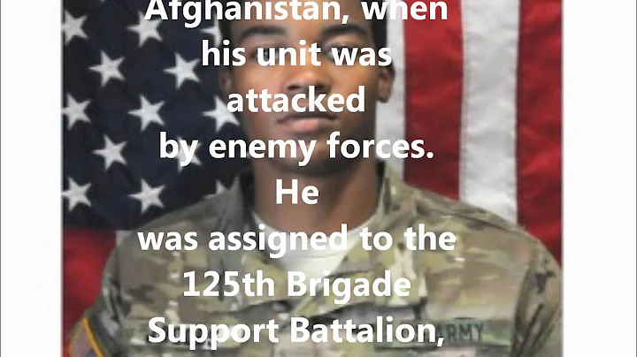 Tribute To Our Fallen Soldiers - US Army Spc. Kedi...