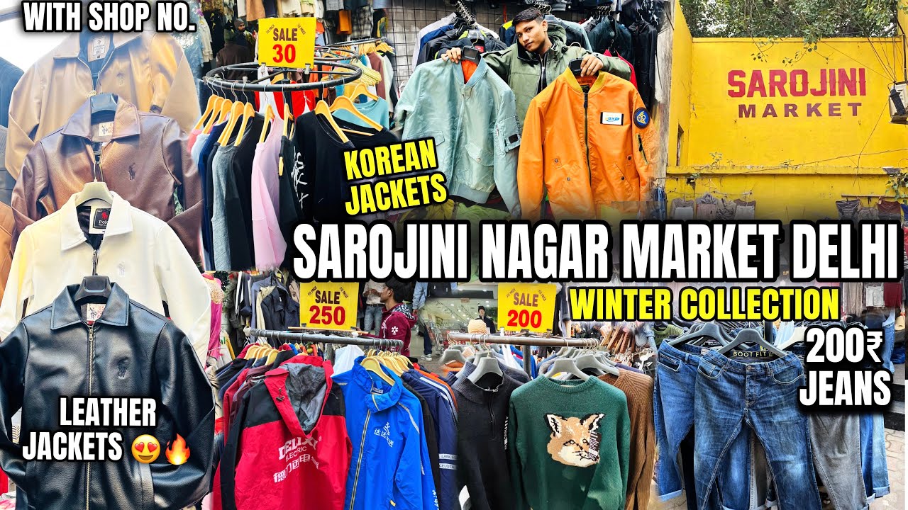 SAROJINI NAGAR MARKET DELHI 2026 | WINTER COLLECTION GIRLS AND BOYS | CHEAPEST JACKETS