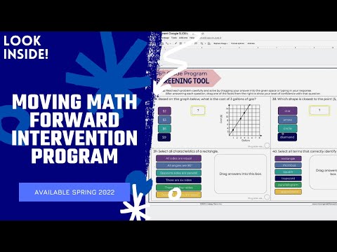 Math Intervention Program Sneak Peek