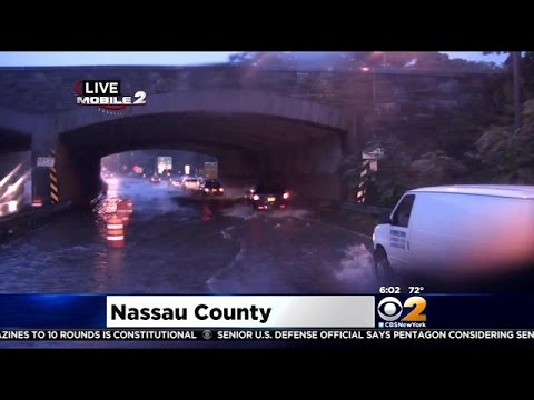 Heavy Rain Causes Flooding In Parts Of Tri-State - YouTube