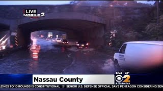 Heavy Rain Causes Flooding In Parts Of Tri-State