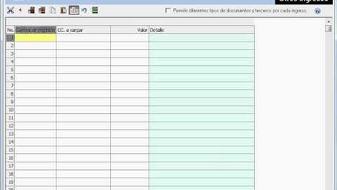 Software de contabilidad ContaPyme - Ej 1 Operación de facturación y venta
