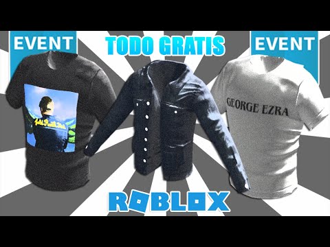¡COMO CONSEGUIR LAS 3 NUEVAS ROPAS GRATIS AHORA DE EVENTO EN ROBLOX!