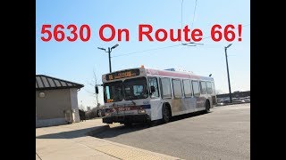 NeoplanDude | SEPTA 2003 New Flyer D40LF #5630 On Route 66, To Frankford-Gregg!