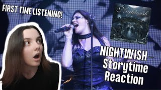FIRST TIME LISTENING TO Nightwish - Storytime! | Amelia Reacts Music Edition
