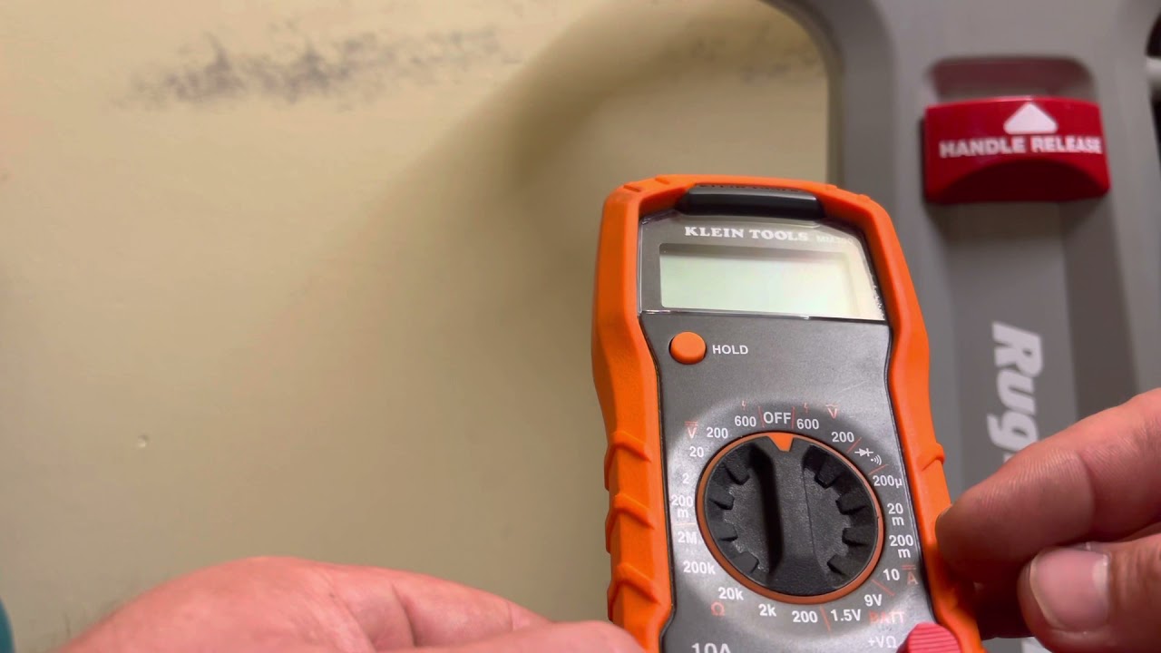 Como usar el multimetro (tester) Klein MM300