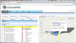Live GPS Fleet Tracking - 45 Second Video