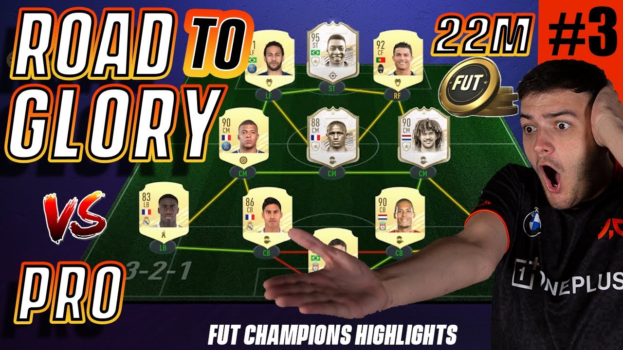 I MATCHED A PRO IN MY 1ST FUT CHAMPS RTG WEEKEND LEAGUE!! FIFA 21 ROAD TO GLORY! #3