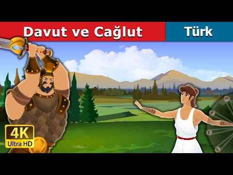 Davut ve Cağlut | David and Goliath in Turkish| Türkçe Peri Masalları | @TurkiyaFairyTales