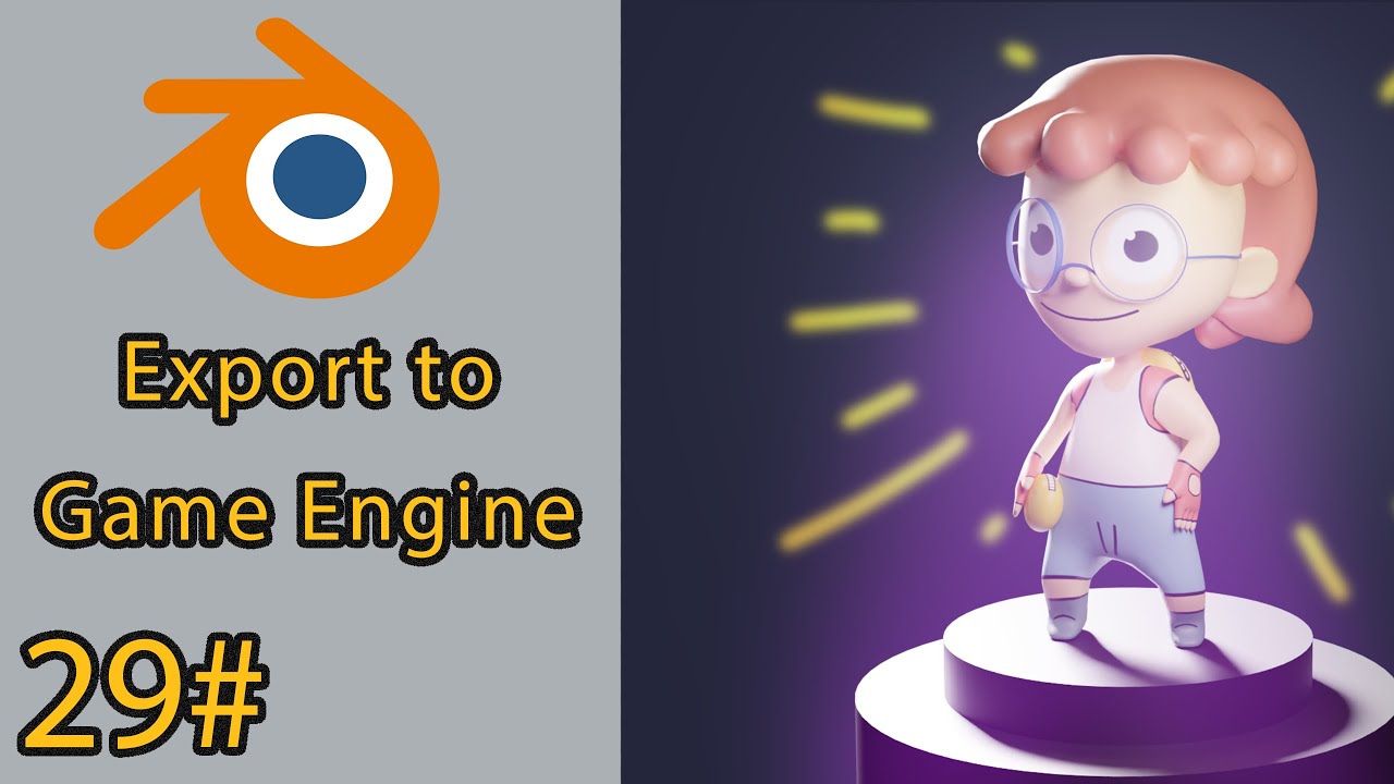Blender For Game Devs | Export To Game Engines - 29 - YouTube