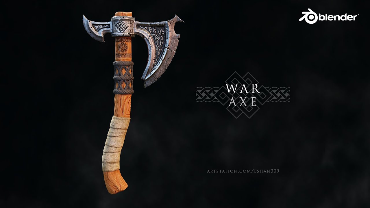 War Axe [blender]