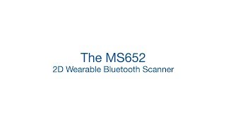MS652 2D Wearable Bluetooth Scanner