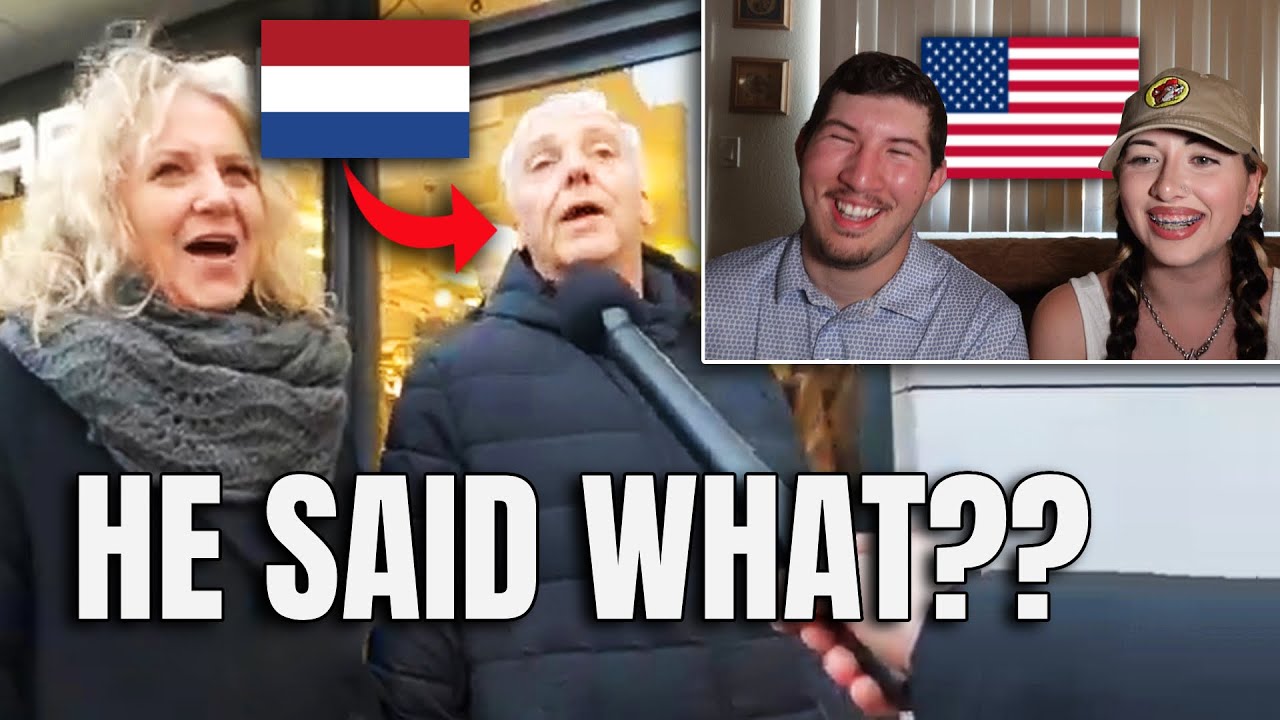 Реакция двух американцев на вопрос «Что голландские европейцы думают об американцах» 🇳🇱🇺🇸