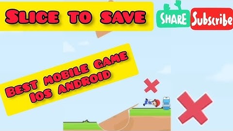 best game, iOS android fully Animated Game 🙅 Slice to save #gameplay