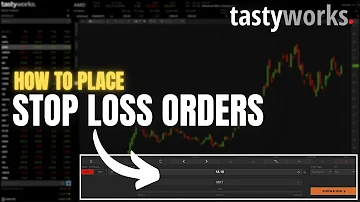 How to Place Stop Loss Order on Tastyworks