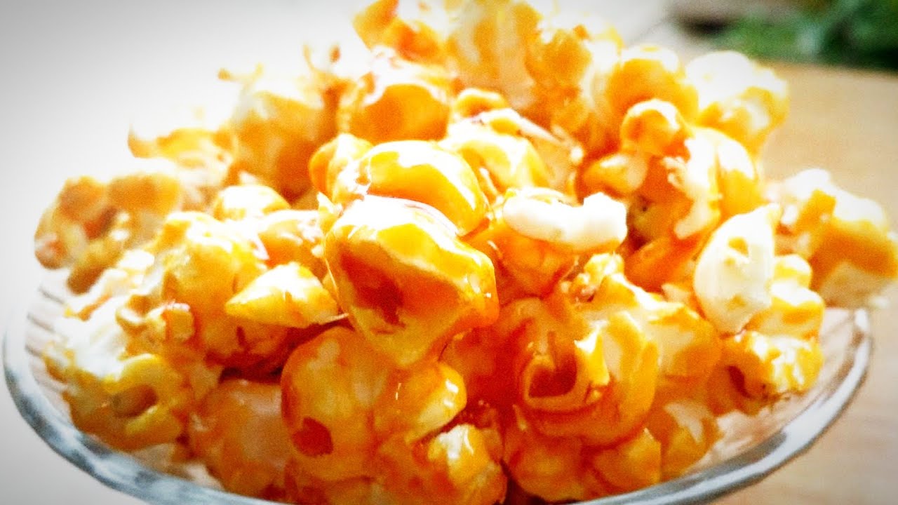 Basic caramel Popcorn recipe. YouTube