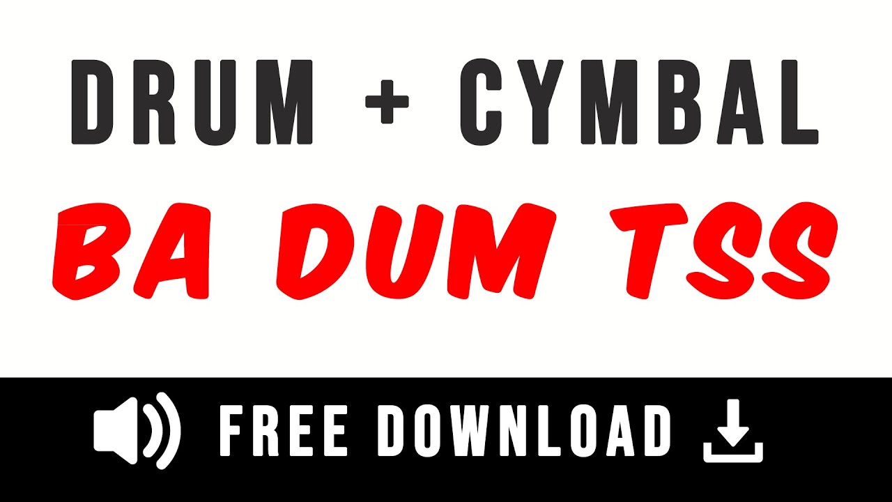 BA DUM TSS SOUND EFFECT - YouTube