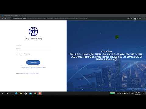 Video Hướng dẫn nhập đánh giá xếp loại hàng tháng CBCCVC,... - youtube