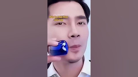 Máy cạo râu mini đa năng công nghệ IPx7 chống nước hiện đại bậc nhất 2024