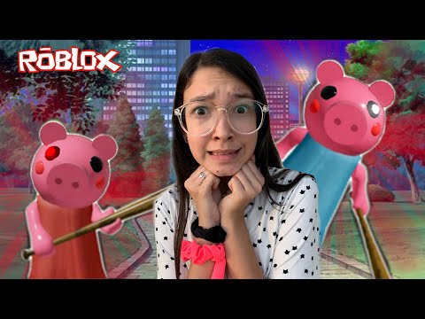 Roblox - JOGAMOS PIGGY COM 100 PANDINHAS (Piggy Roblox)