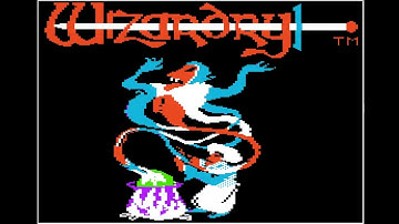 Wizardry: Proving Grounds of the Mad Overlord Intro Apple II