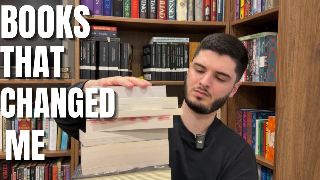 The Books That Changed My Life (My Reading Journey) - YouTube