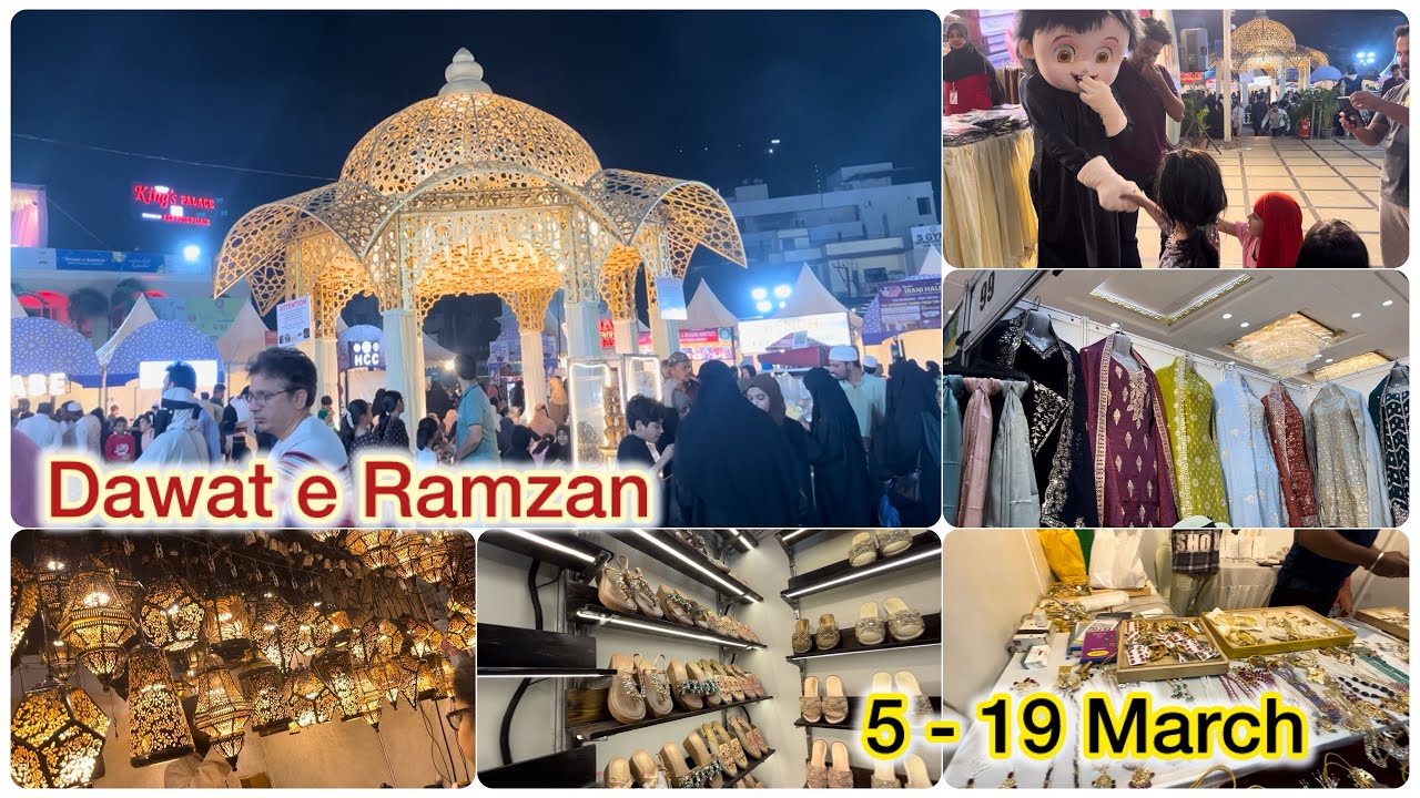 Dawat e Ramzan Expo At King’s Palace || Ramzan Vlog #ramzan 
