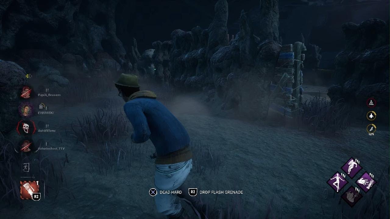 Going up against a tunnelling/camping killer Dead by Daylight