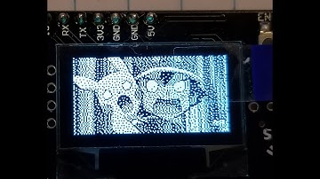 Esp32 MicroPython ssd1306 OLED animations.