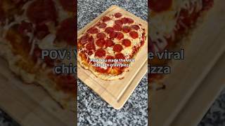 By far the BEST protien crust pizza for 150g of protein 🔥 #shorts #healthy