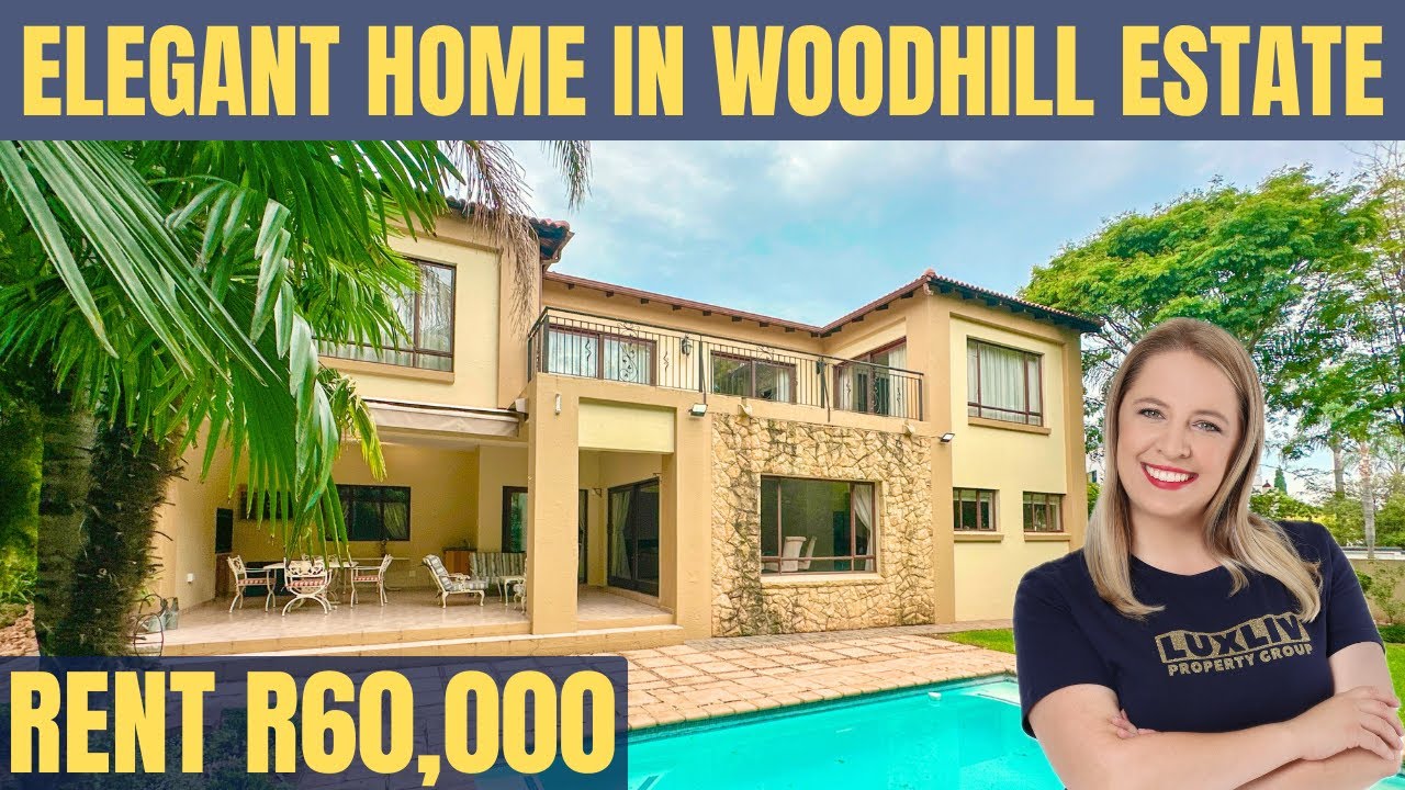 Elegant 4-Bedroom Home for Rent in Woodhill Golf Estate | Luxury Pretoria Living – R60,000