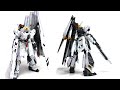 【ガンプラ】RG νガンダムHWS全塗装艶消しパールコート仕上げ【gunpula】