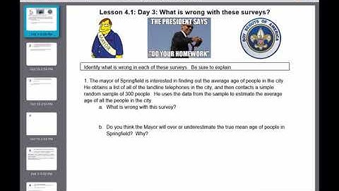 4.1 Day 3 Sample Surveys