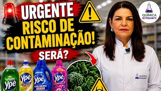 Ypê products recalled by Anvisa due to risk of contamination. Understand now.