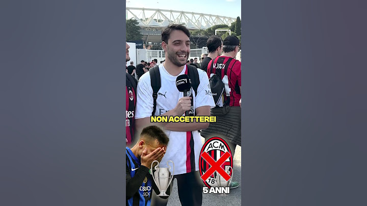 "Se ti dicessi l'Inter perde la finale ma Milan fuori dalla Champions per 5 anni?" ⚫​🔵​🏆​🔴​⚫​👀​