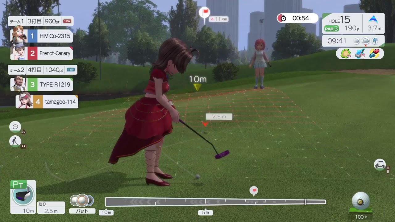 みんなのGOLF　WORLD　女子会イベント予行練習します。