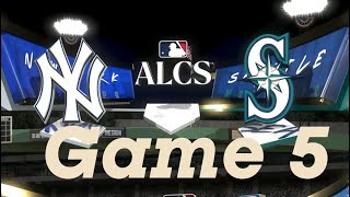 Mariners vs Yankees ALCS Game 5 | Mock MLB The Show 24 Postseason