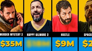 💰🤑 Adam Sandler Pay for Every Movie He Made