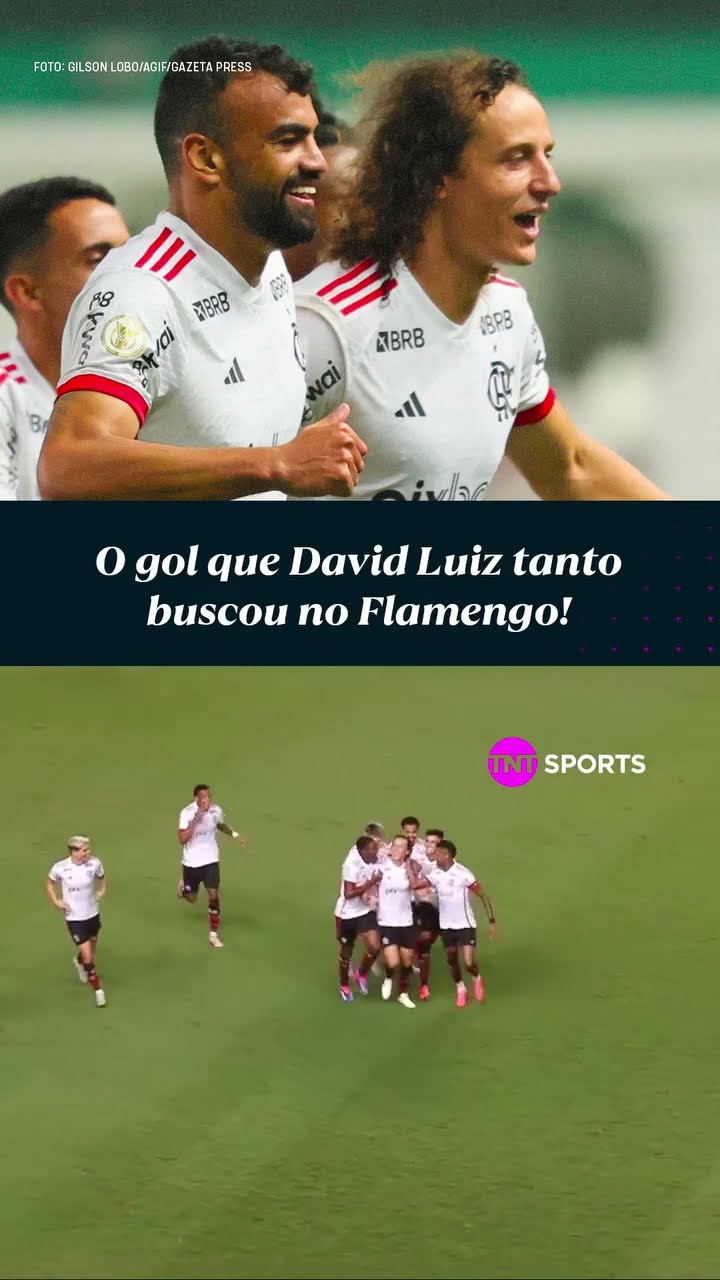 O DAVID LUIZ CONSEGUIU DEIXAR O SEU GOL DE FALTA PELO FLA! ?? Vai deixar saudade? #shorts