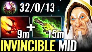 🔥 10min GODLIKE 32 MIN 32KILL — KoTL 100% Invincible MID Ethereal Blade + Dagon by Nine Dota 2 Pro