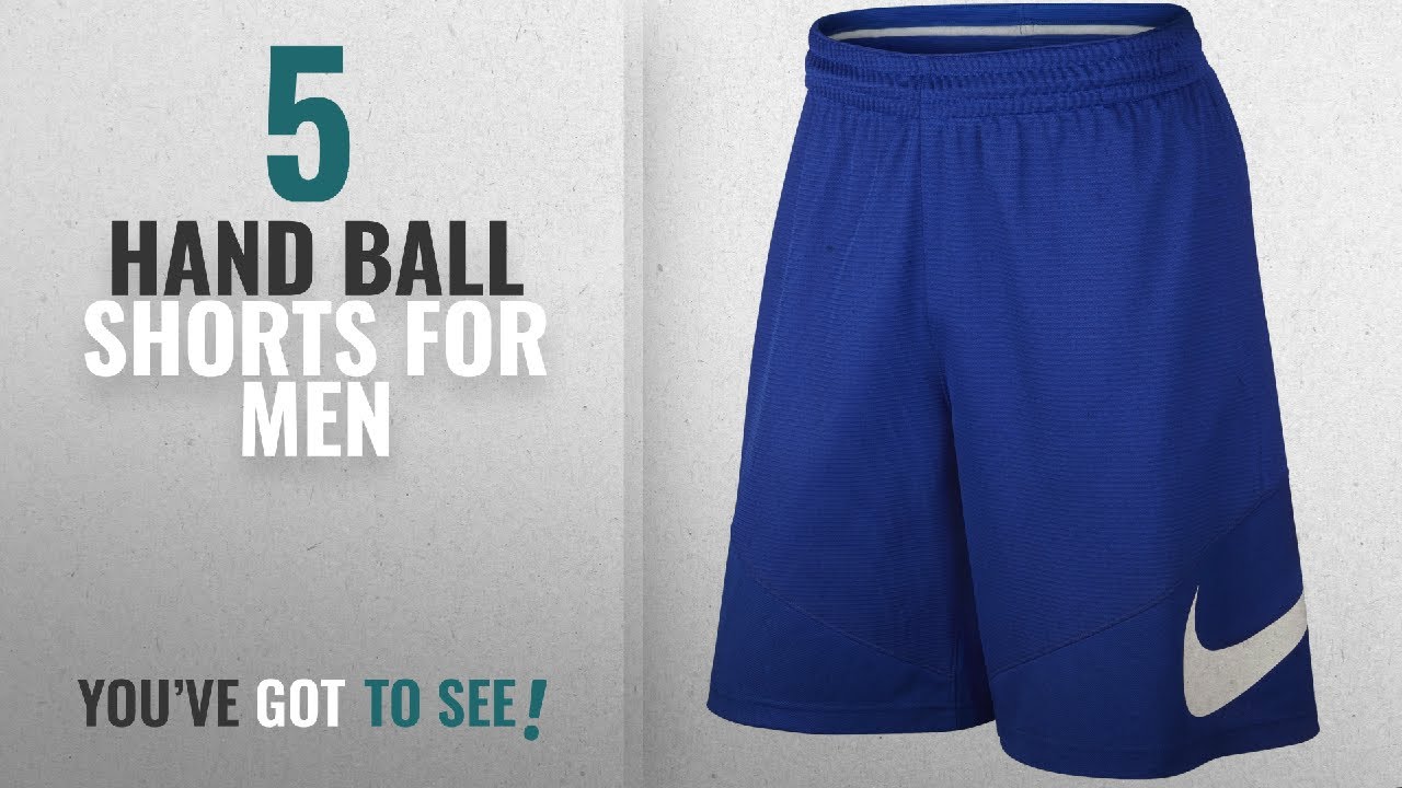 Top 10 Hand Ball Shorts For Men [2018]: NIKE Men's M NK Short HBR HBR Shorts HBR Shorts, Blue (Game