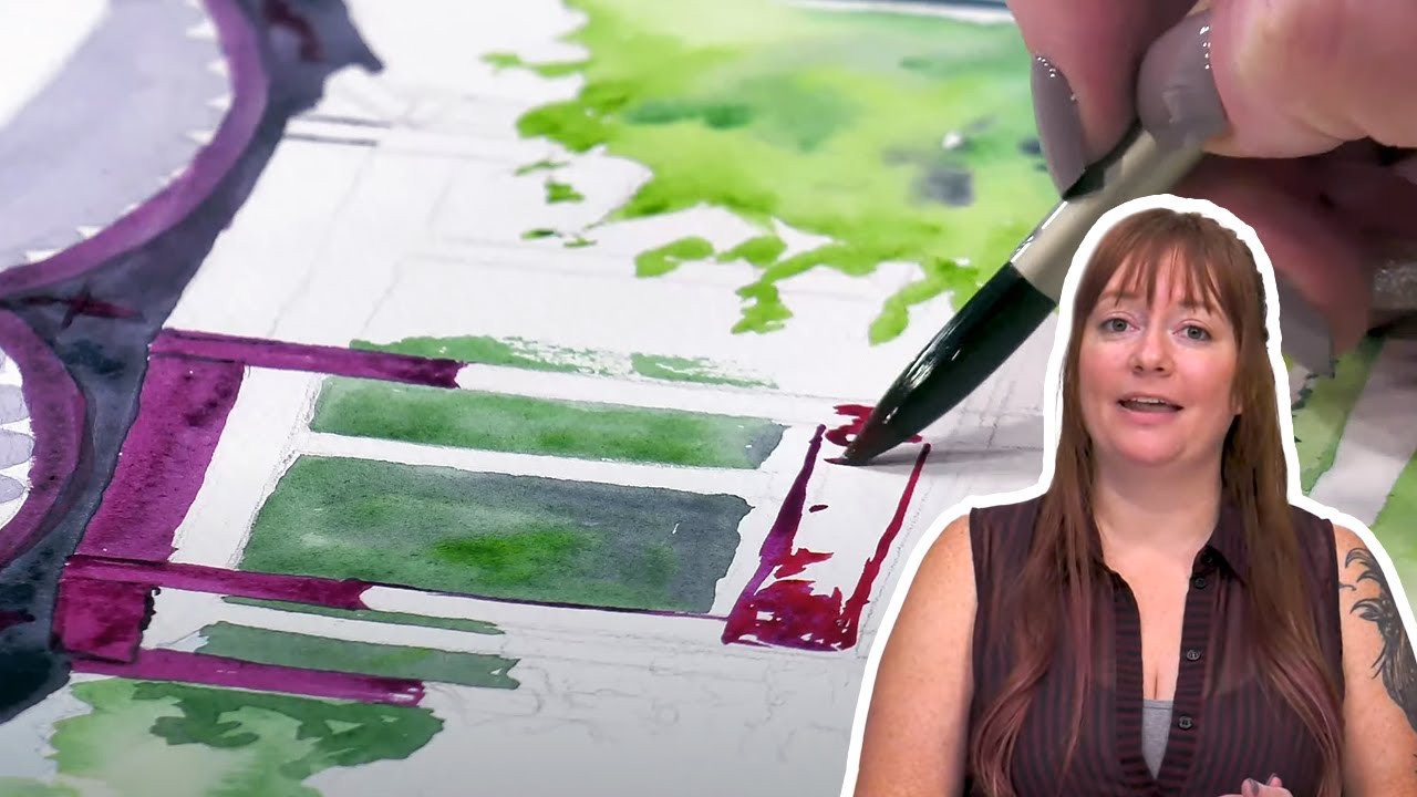 Maries Masters Quality Watercolors - Product Demo