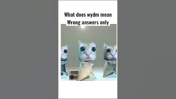 What does wdym mean wrong answers only #shorts #trending #viral #elgato