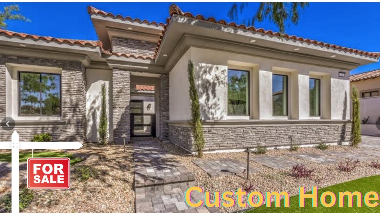 Custom House, Lake Las Vegas Home For Sale. South Shore, 1.6M. YouTube