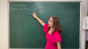 Đại số tuyến tính - Chương 2. Bài 2. Định thức P1