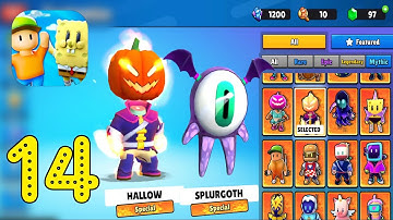 Stumble Guys Gameplay Walkthrough Part 14: Experiencing the Splurgoth Skins (iOS, Android)