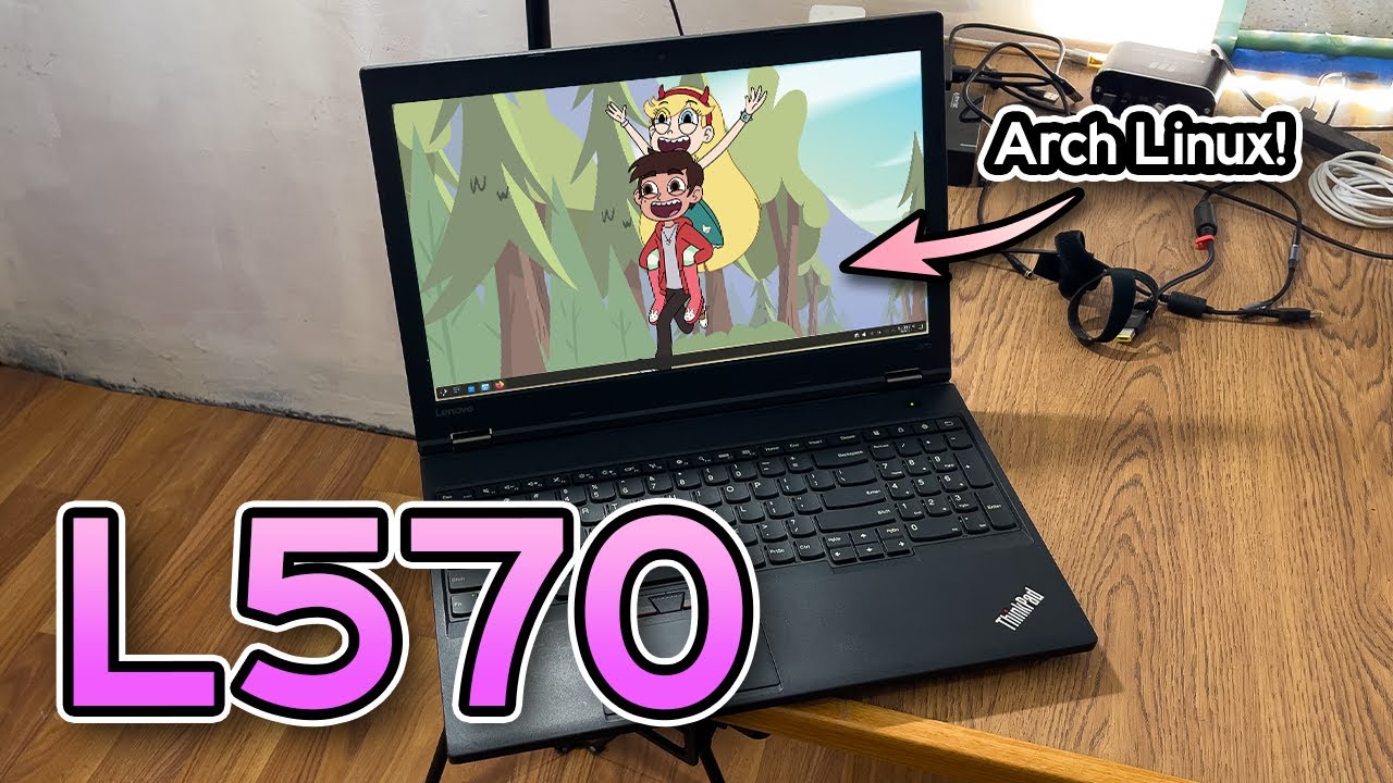 Upgrading ThinkPad L570 + Running Arch Linux (KDE Plasma) on it! - YouTube