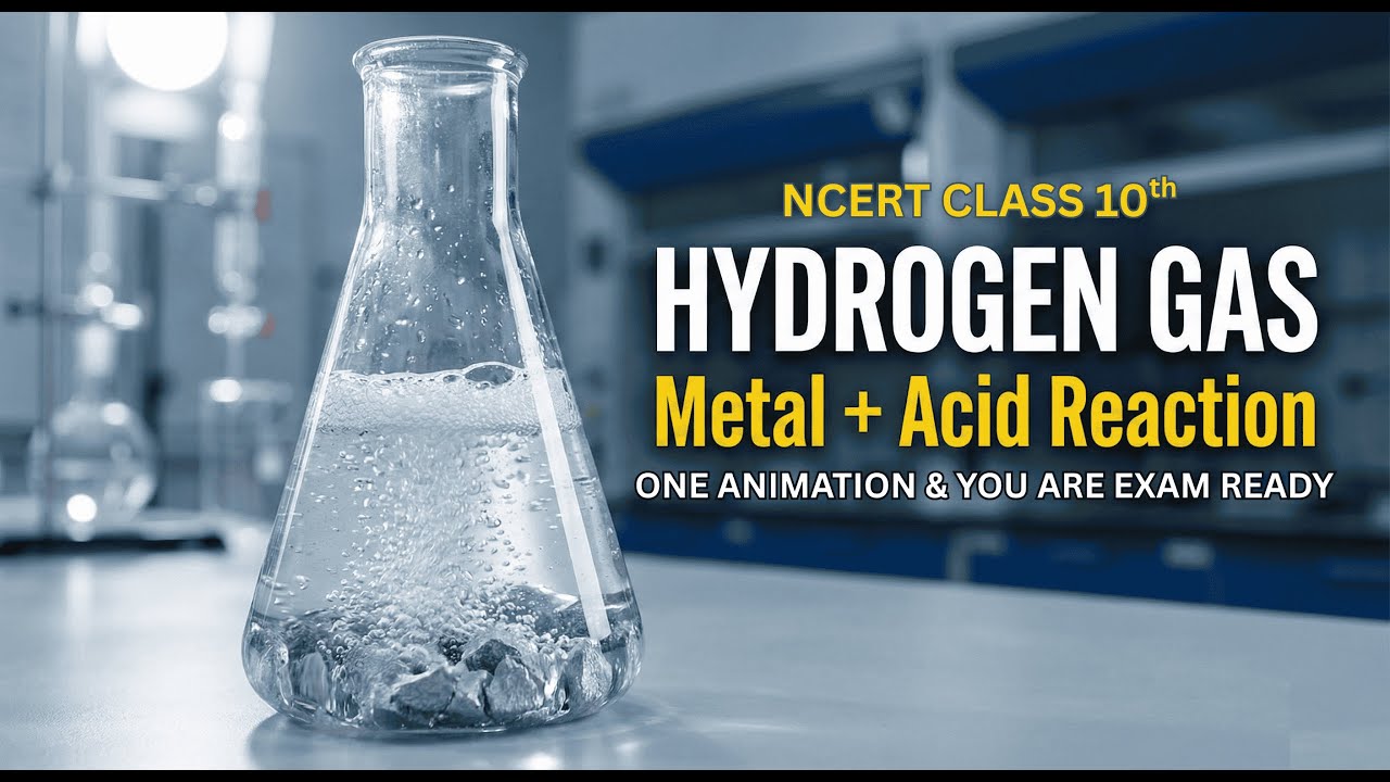 Evolution of Hydrogen Gas (Zinc + Dilute Acid) | NCERT Activity 1.3 | Class 10 Science | Science Hub