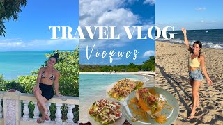 Vieques Puerto Rico Travel Vlog- The Best Beaches and the Best Food on the Island